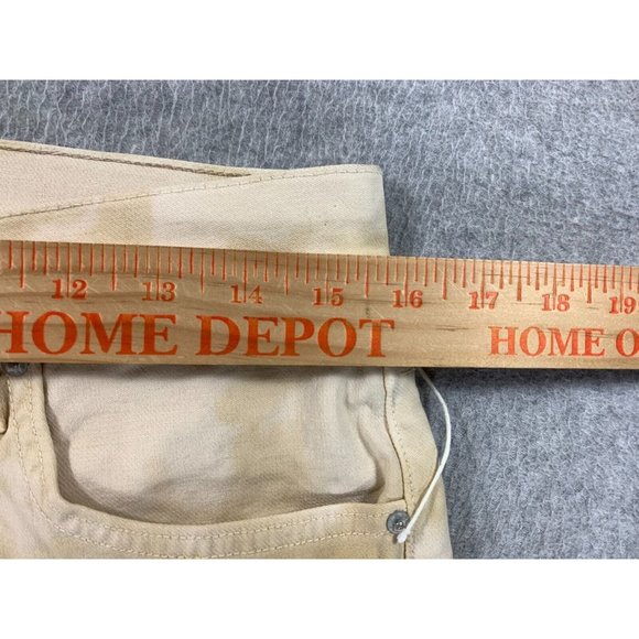 NWT Hudson ZACK Skinny Cotton Blend Painters Jeans (Men's‎ 31x31) Tan - Picture 10 of 16